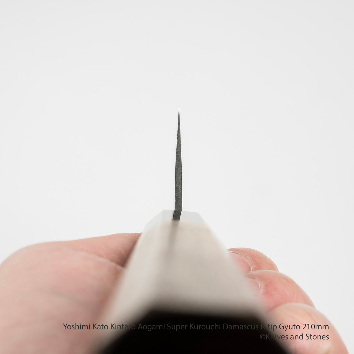 加藤芳美 青神 超級黑內大馬士革 K-tip Gyuto 210mm