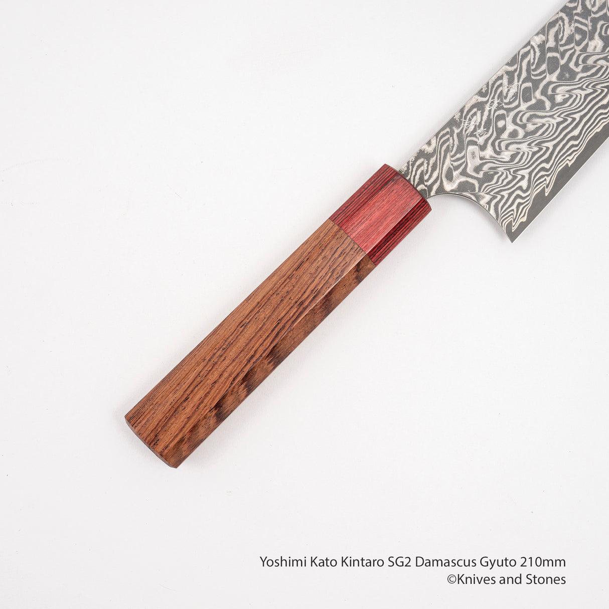 Yoshimi Kato Kintaro SG2 Damascus Gyuto 210mm