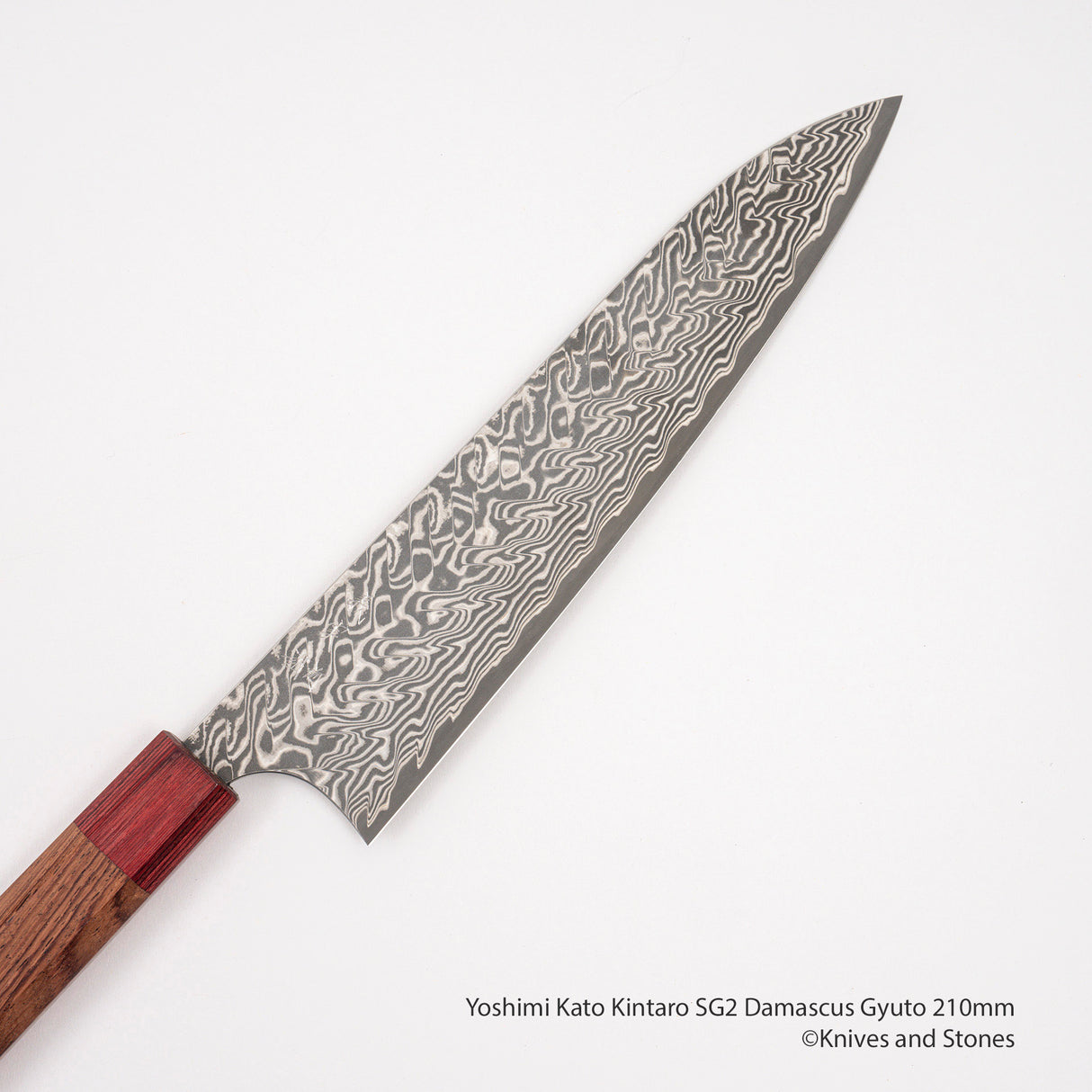 Yoshimi Kato Kintaro SG2 Damascus Gyuto 210mm