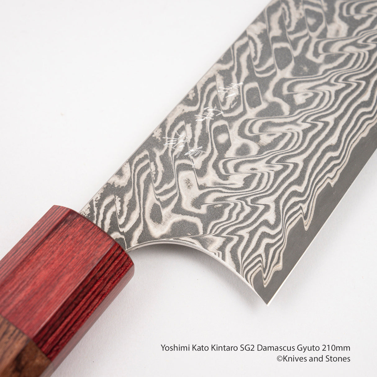 Yoshimi Kato Kintaro SG2 Damascus Gyuto 210mm