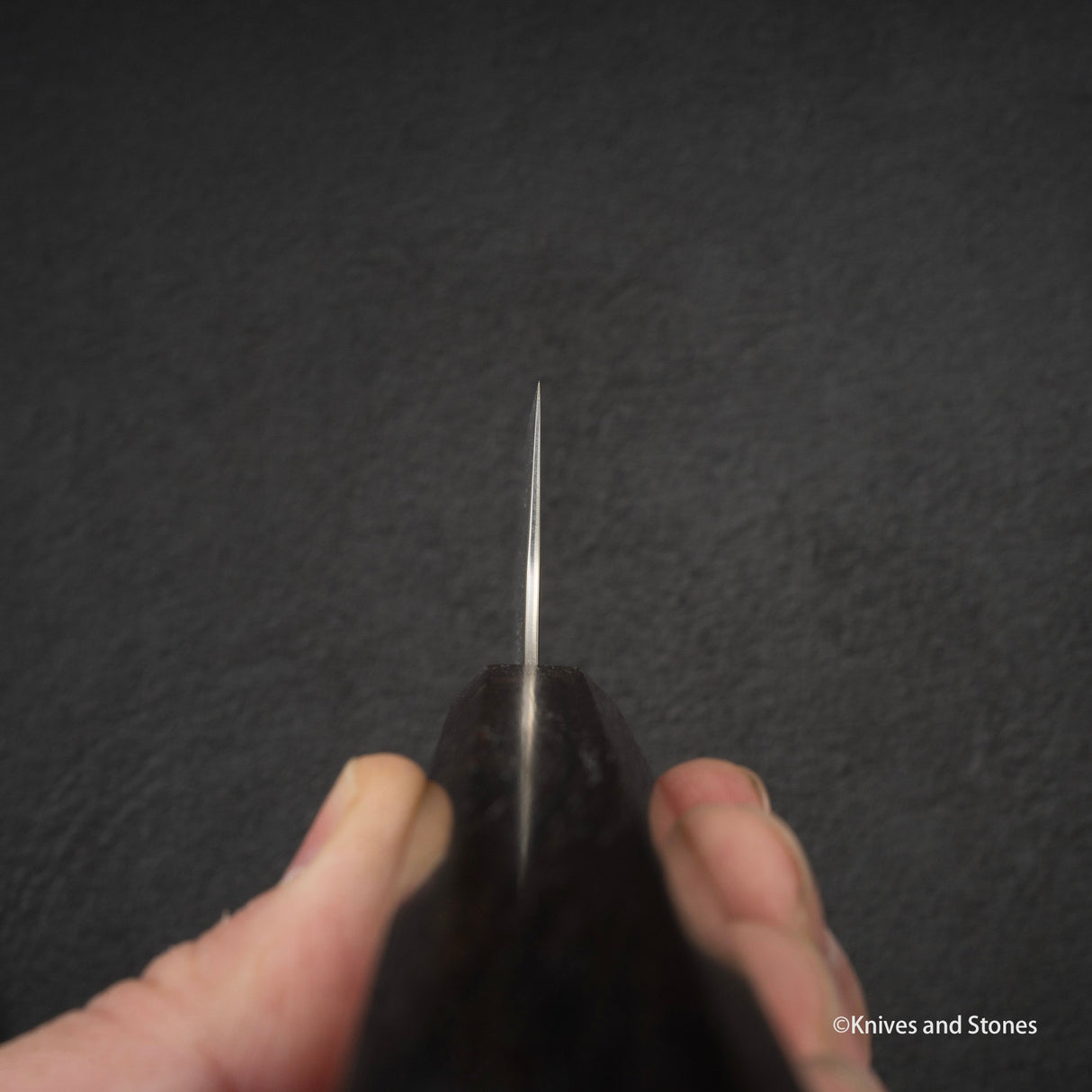 Yoshimi Kato VG10 蝕刻大馬士革牛刀 180 毫米烏木手柄