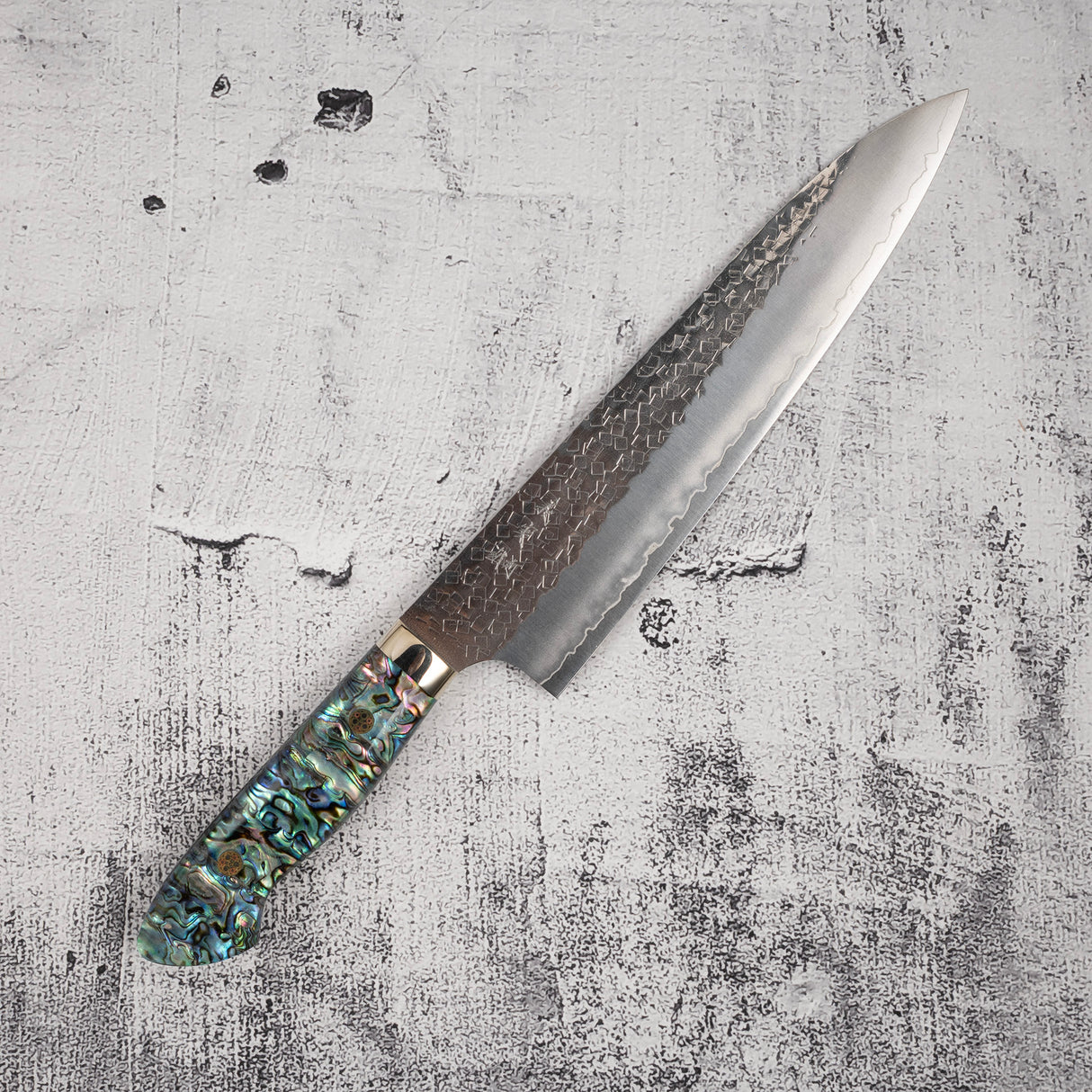 Yoshimi Kato SG2 Minamo Gyuto 210mm Mother-of-pearl Handle