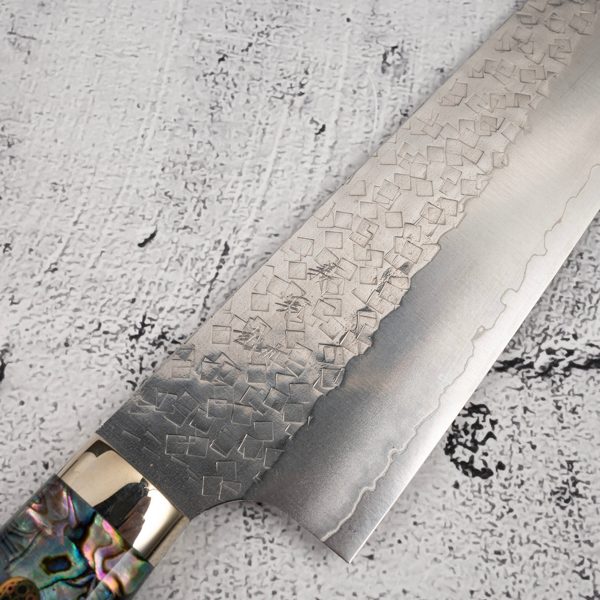 Yoshimi Kato SG2 Minamo Gyuto 210mm Mother-of-pearl Handle
