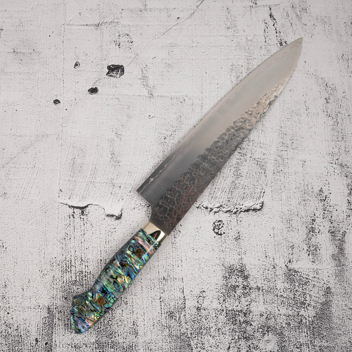 Yoshimi Kato SG2 Minamo Gyuto 210mm Mother-of-pearl Handle