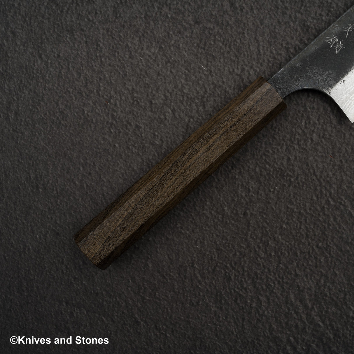 Yoshimi Kato Kintaro Aogami Super Damascus KU Nashiji Gyuto 210mm