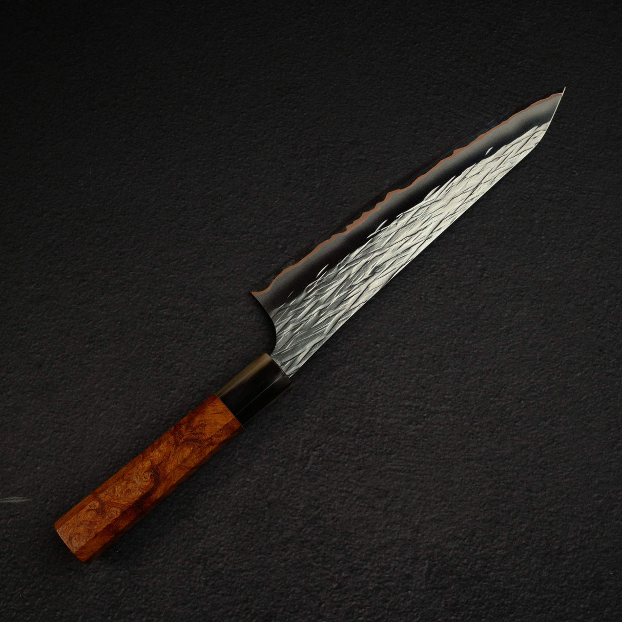 黑﨑打刃物 Raijin VG-10W 牛刀 210mm, with Knives and Stones 岩刃社 花梨瘤 Handle