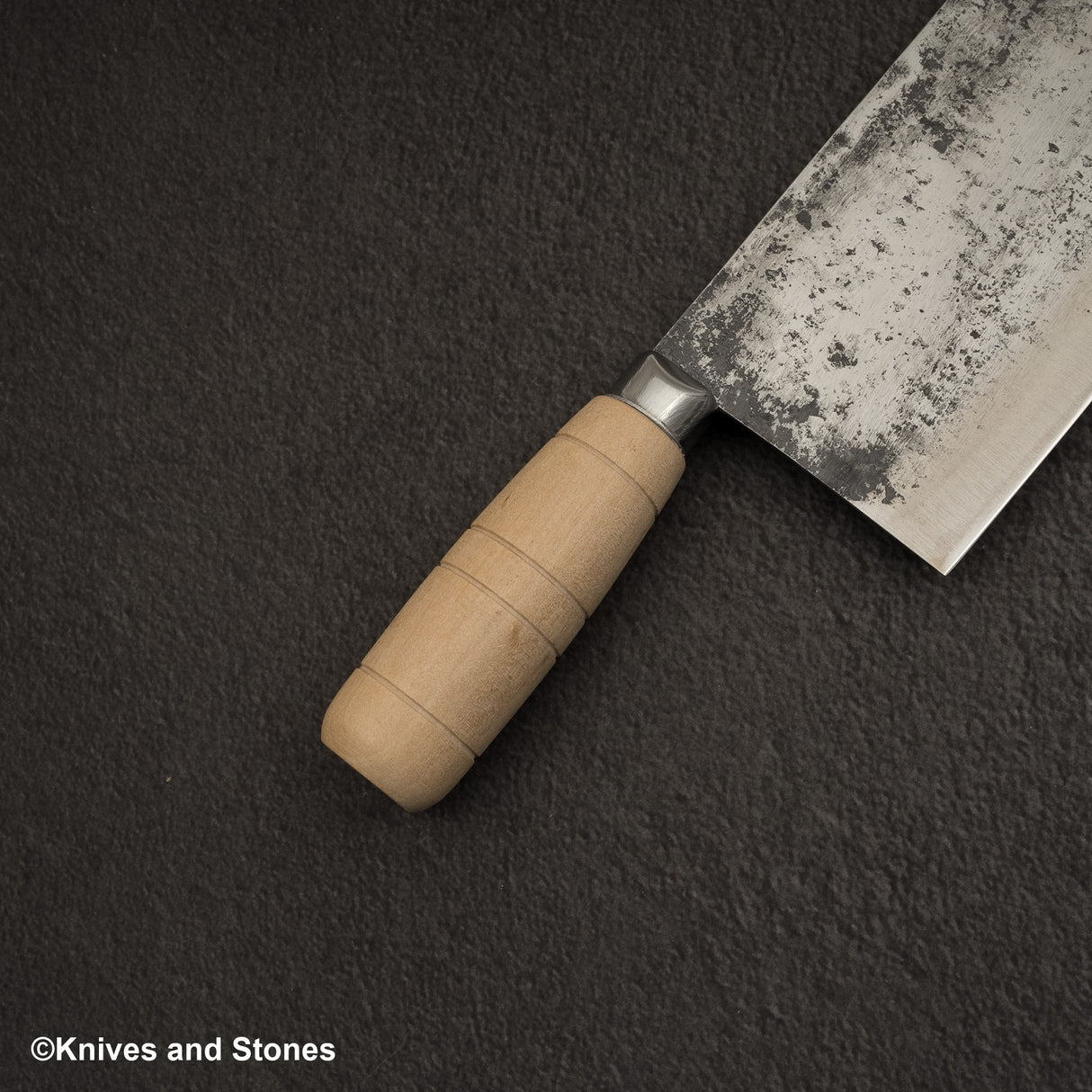 Hatsukokoro Sentan White 2 Stainless Clad Chinese Cleaver 175mm