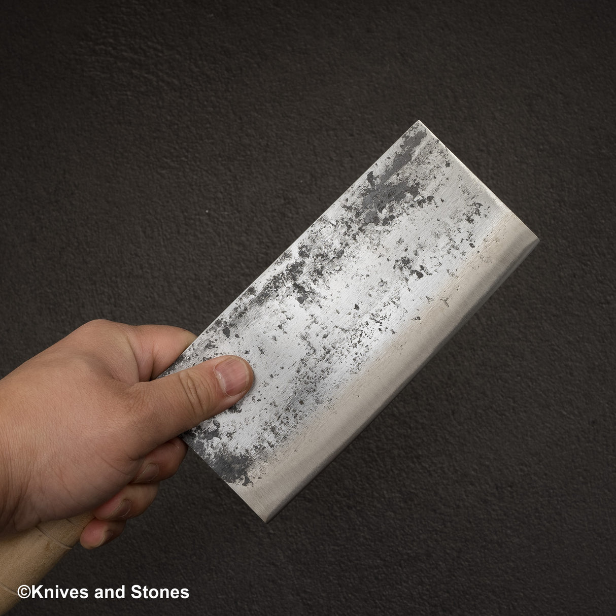 Hatsukokoro Sentan White 2 Stainless Clad Chinese Cleaver 175mm