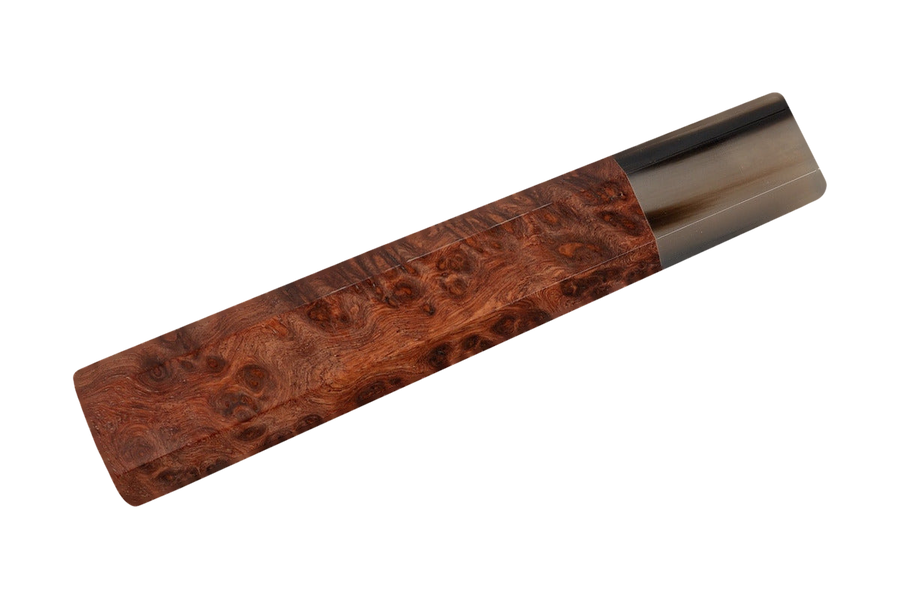 八角柄 花梨瘤 牛角 handle