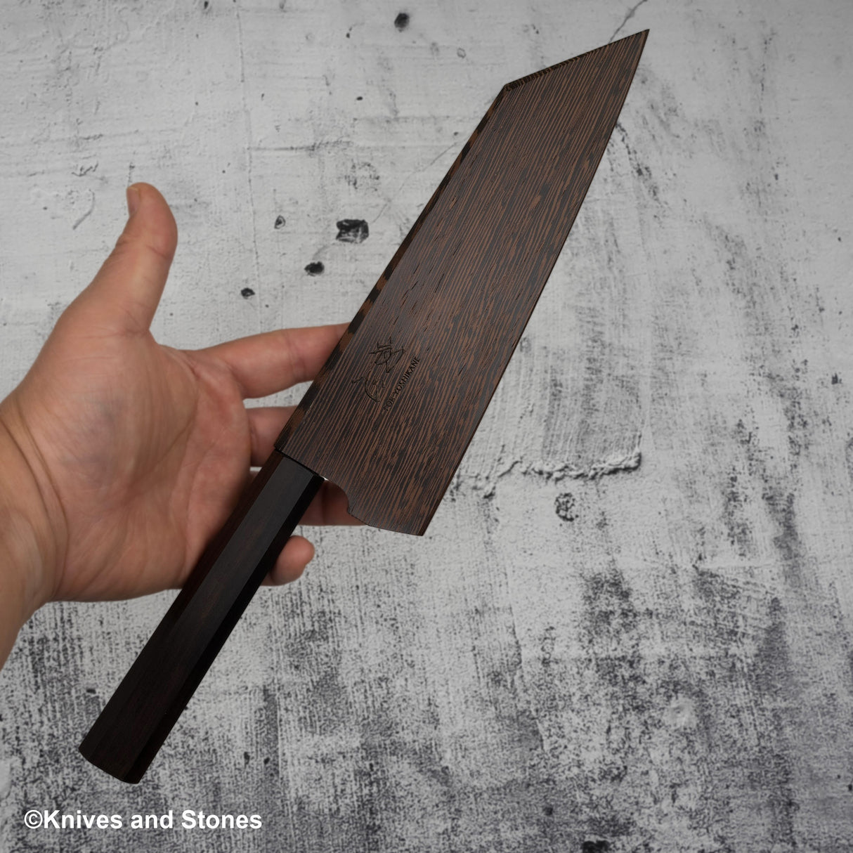 Custom Wenge Saya for Hatsukokoro x Yoshikane by Knives and Stones