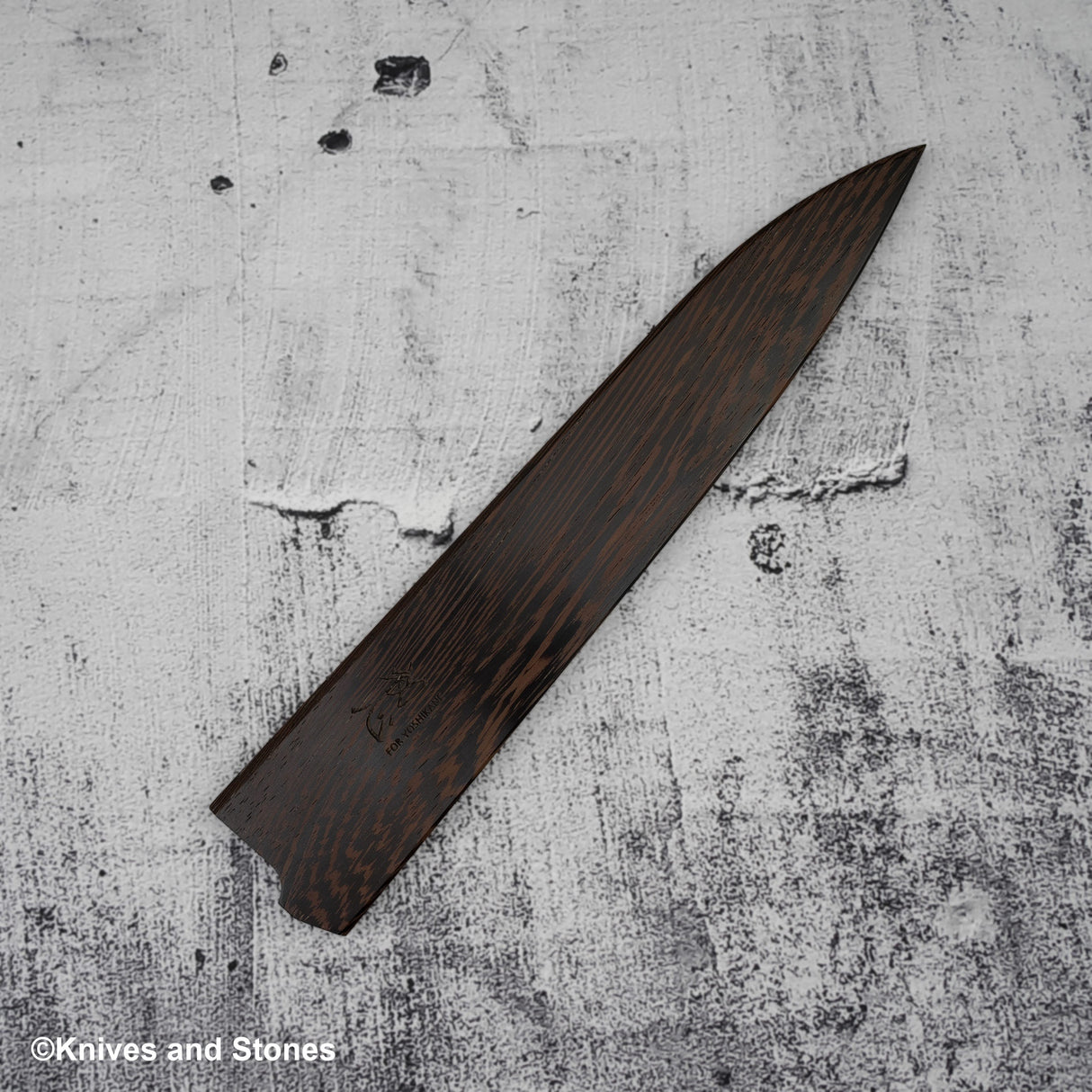 Custom Wenge Saya for Hatsukokoro x Yoshikane by Knives and Stones