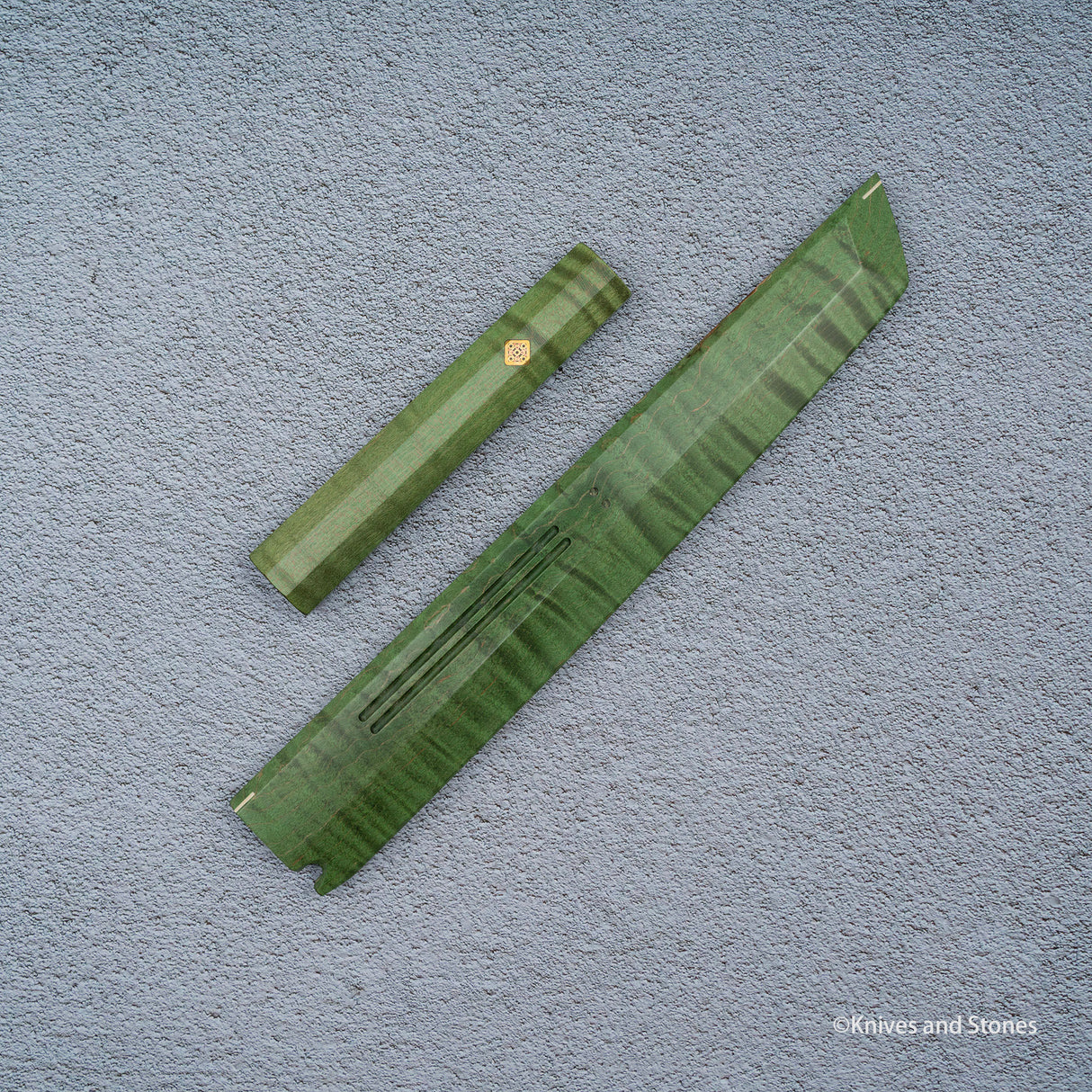 K&S 磁性 Sakimaru Saya 和手柄套裝 穩定捲曲楓木 / 烏木 / 玫瑰木