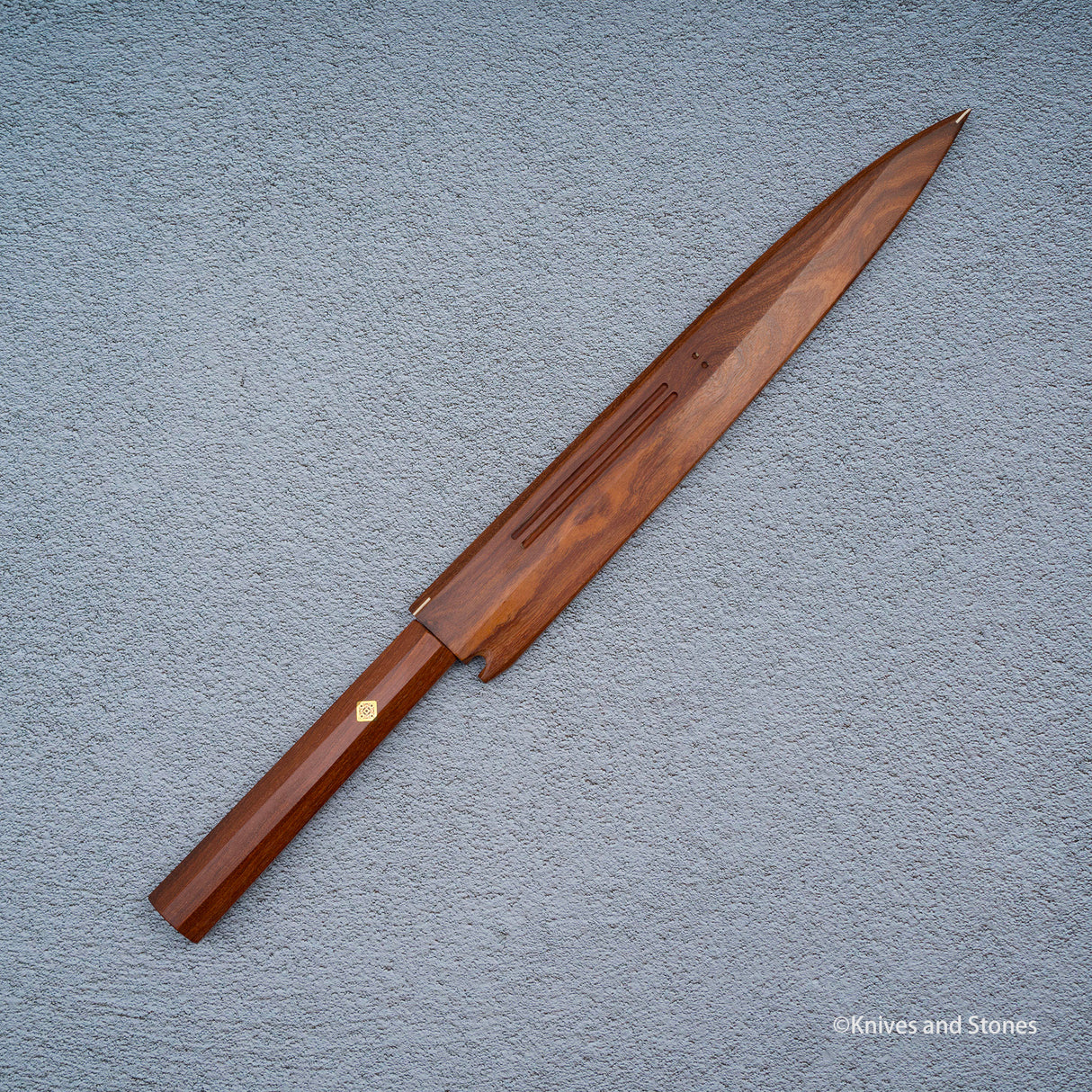 K&S Yanagiba 磁性刀柄套裝 穩定捲曲楓木/黑檀木/玫瑰木