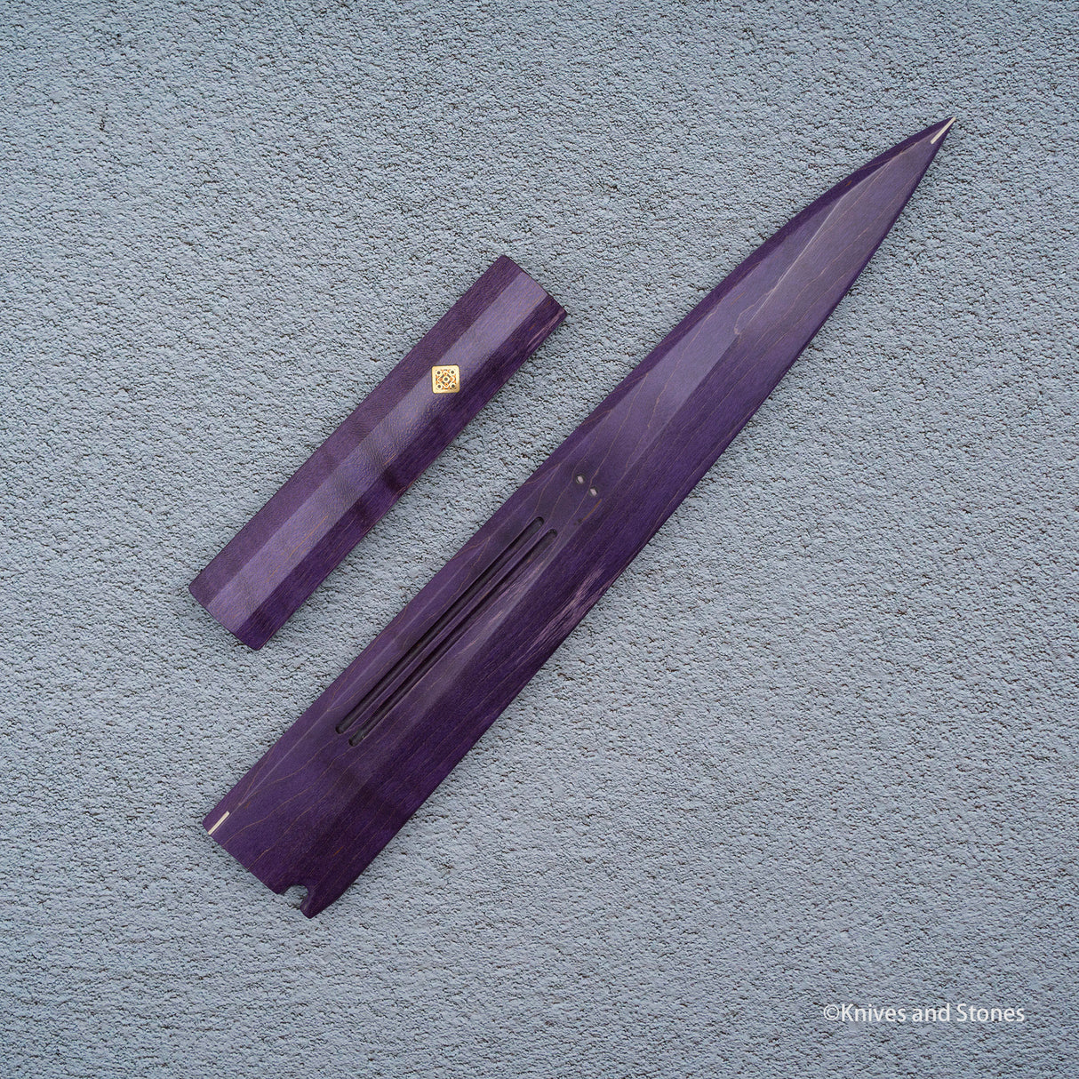 K&S Yanagiba 磁性刀柄套裝 穩定捲曲楓木/黑檀木/玫瑰木