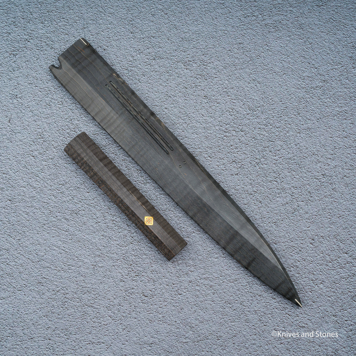 K&S Yanagiba 磁性刀柄套裝 穩定捲曲楓木/黑檀木/玫瑰木