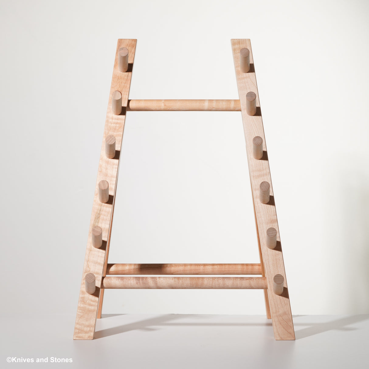 K&S 硬木刀架(刀架)6槽