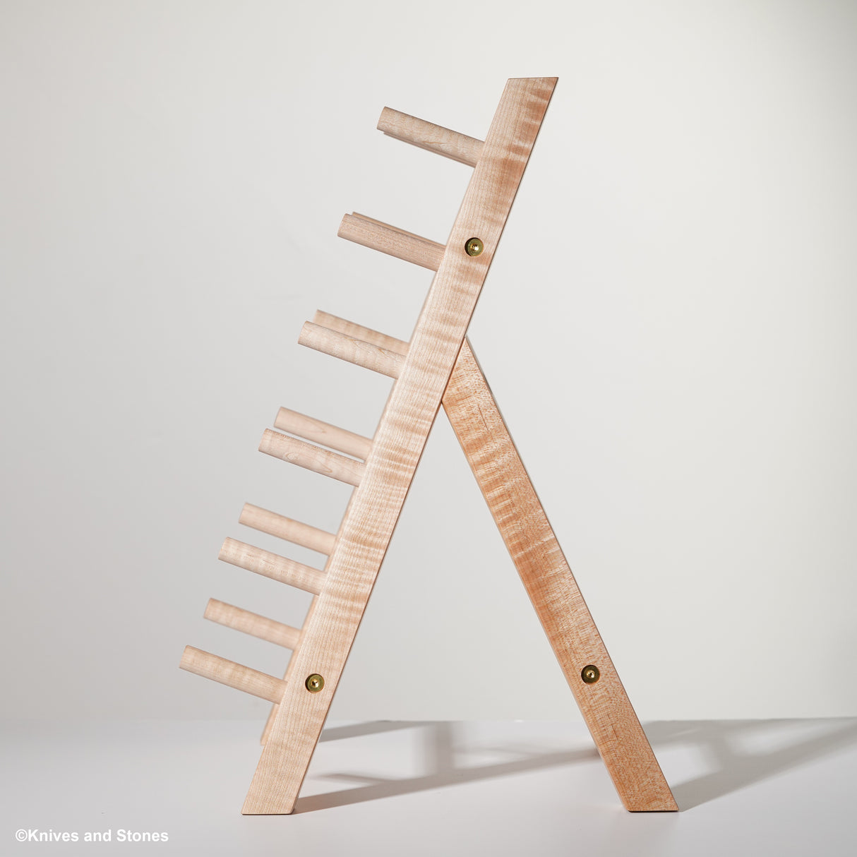 K&S 硬木刀架(刀架)6槽