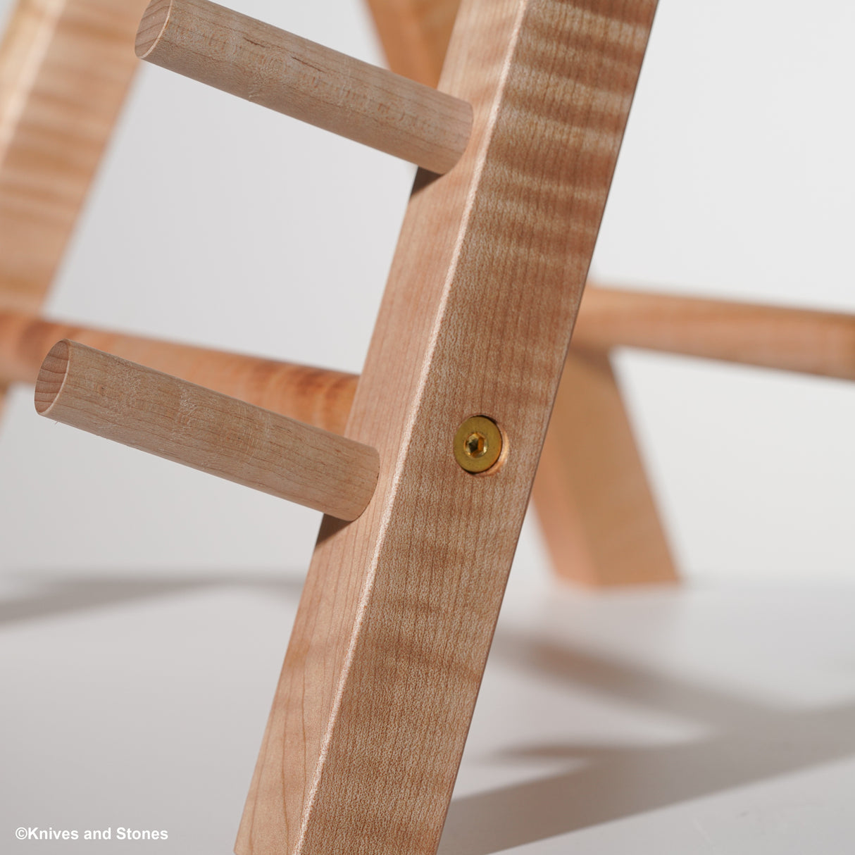 K&S 硬木刀架(刀架)6槽