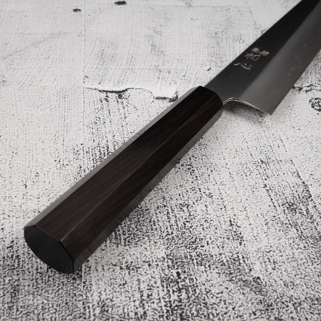 初心 x 中川 銀三寬刃切付牛刀 240mm