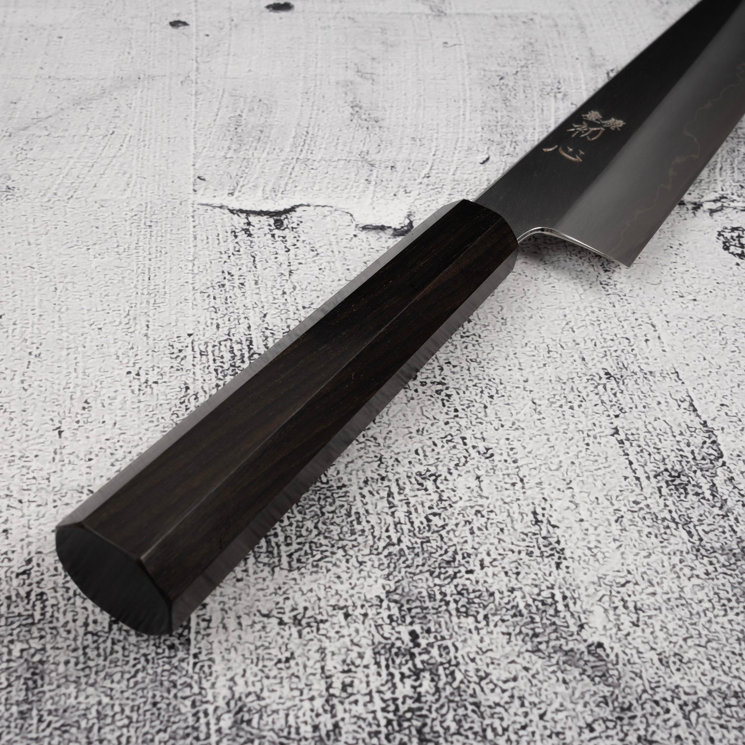 初心 x 中川 銀三寬刃切付牛刀 240mm