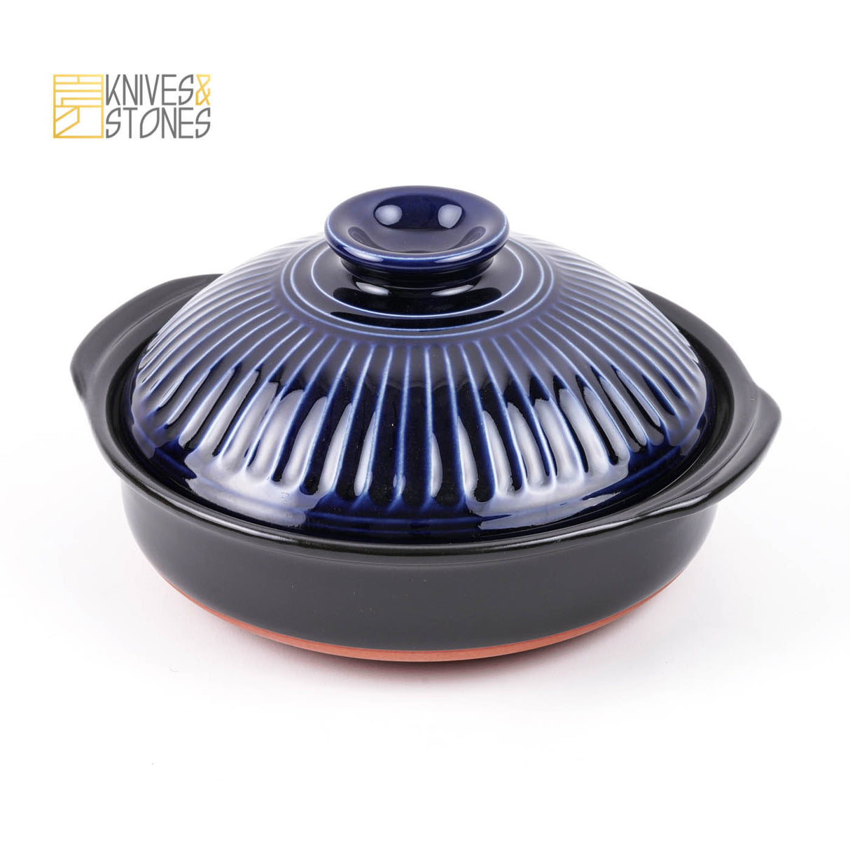 日式土鍋 - 銀浦藍菊