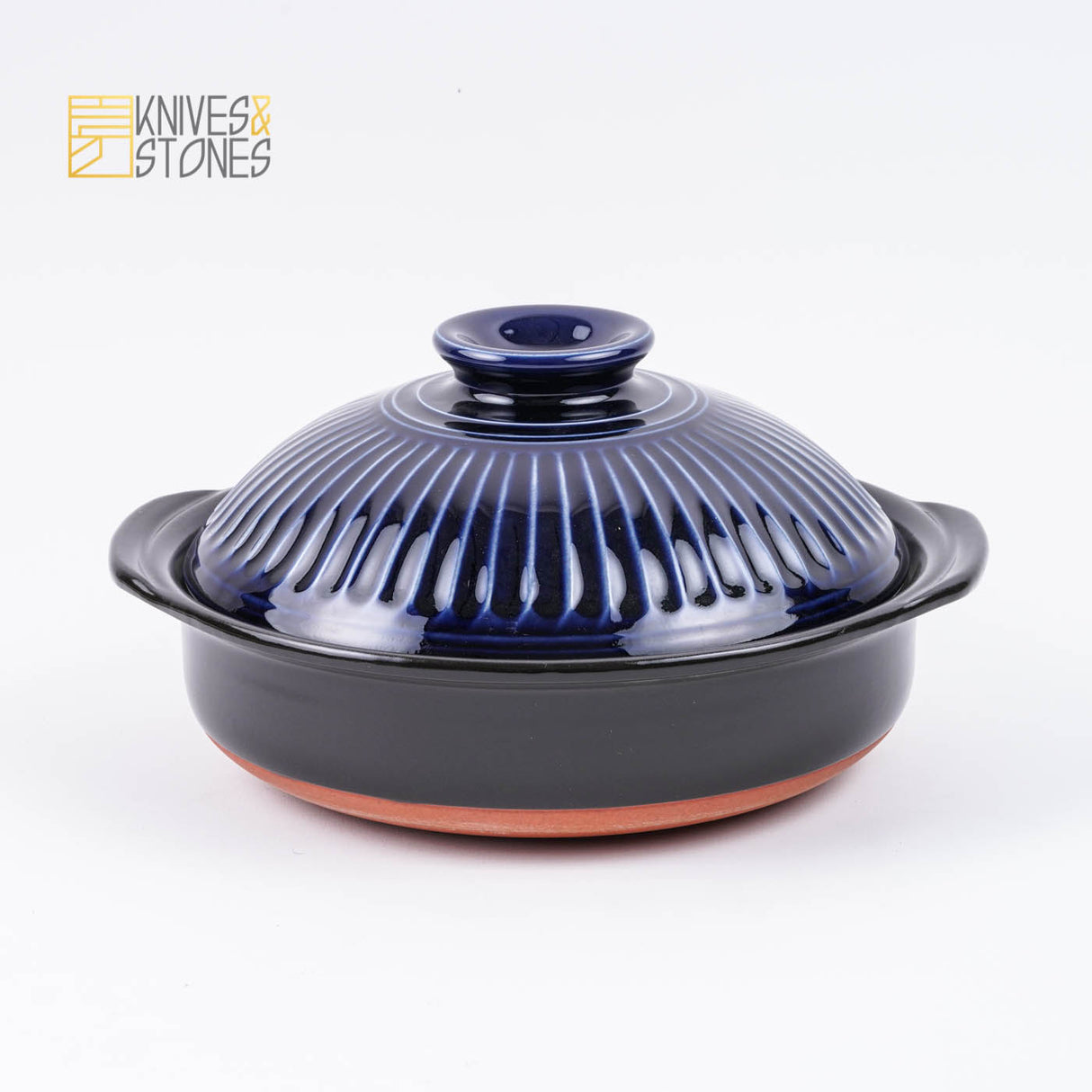 日式土鍋 - 銀浦藍菊