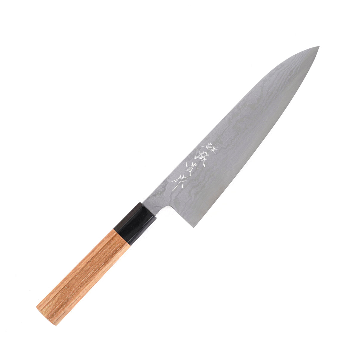 田中藍色2號大馬士革牛刀240毫米