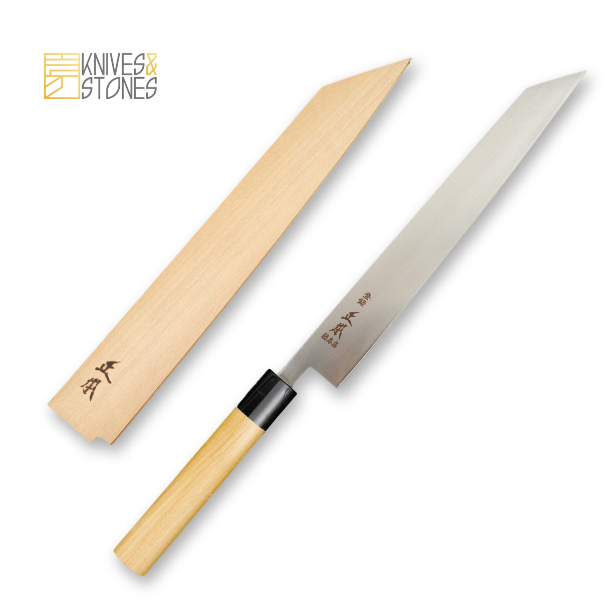 Masamoto Sohonten Kiritsuke 形 Sujihiki 255mm MV 不鏽鋼 (MV4425S) 附 SAYA