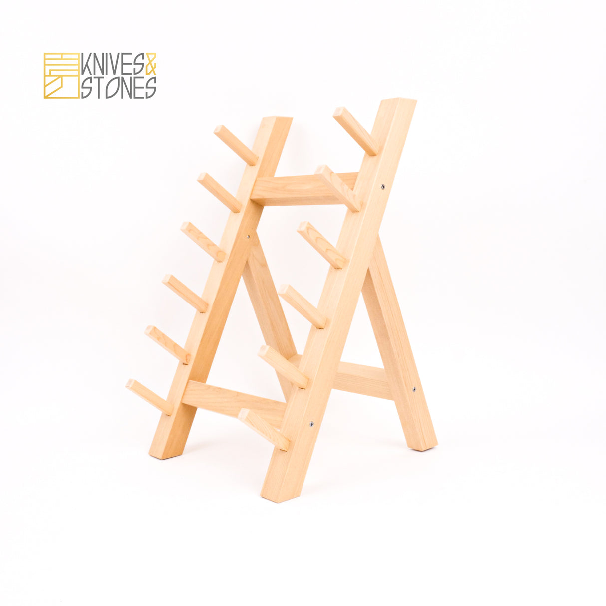 Japanese Wooden Knife Stand (6 Knives)