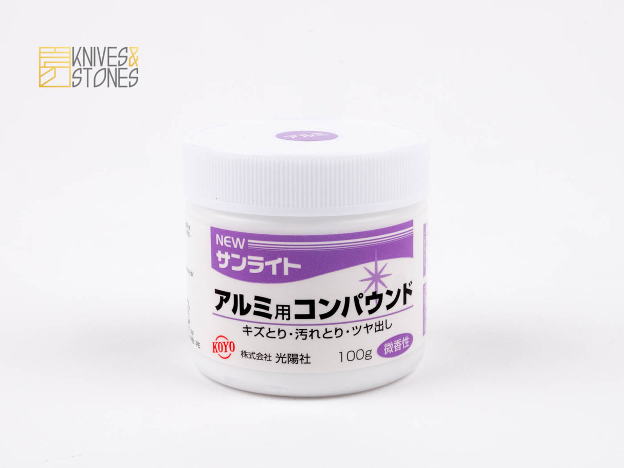 Koyo Sunlite Polishing Paste (Purplue for Aluminium) 100g Koyo-Sha