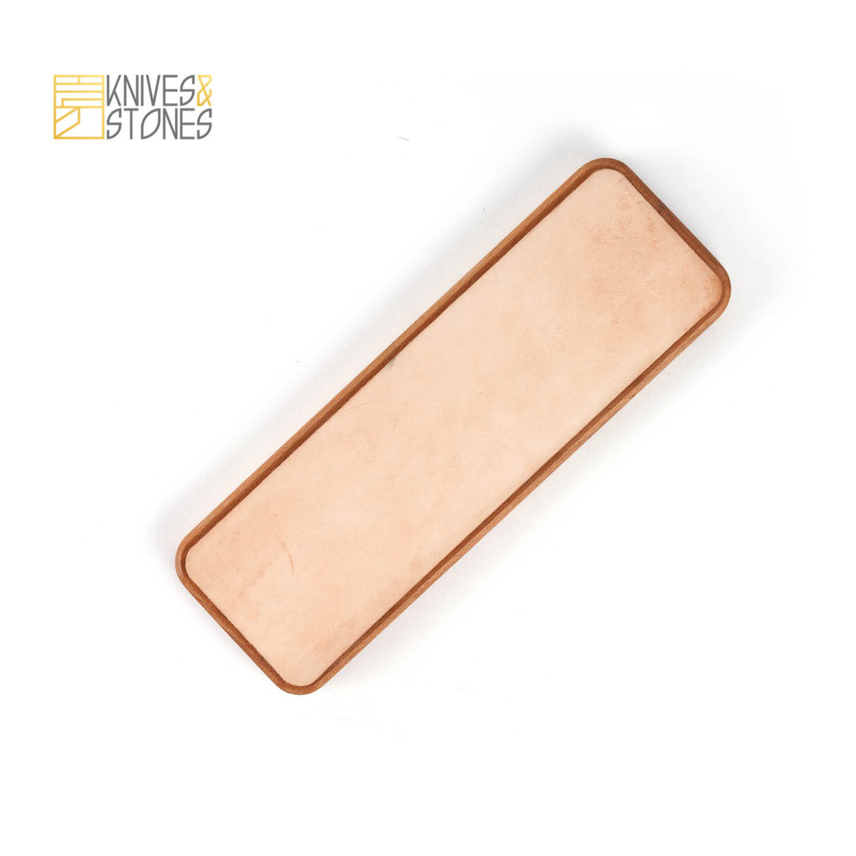 K&S 磁性皮革磨刀帶 24cm x 8cm - 細砂