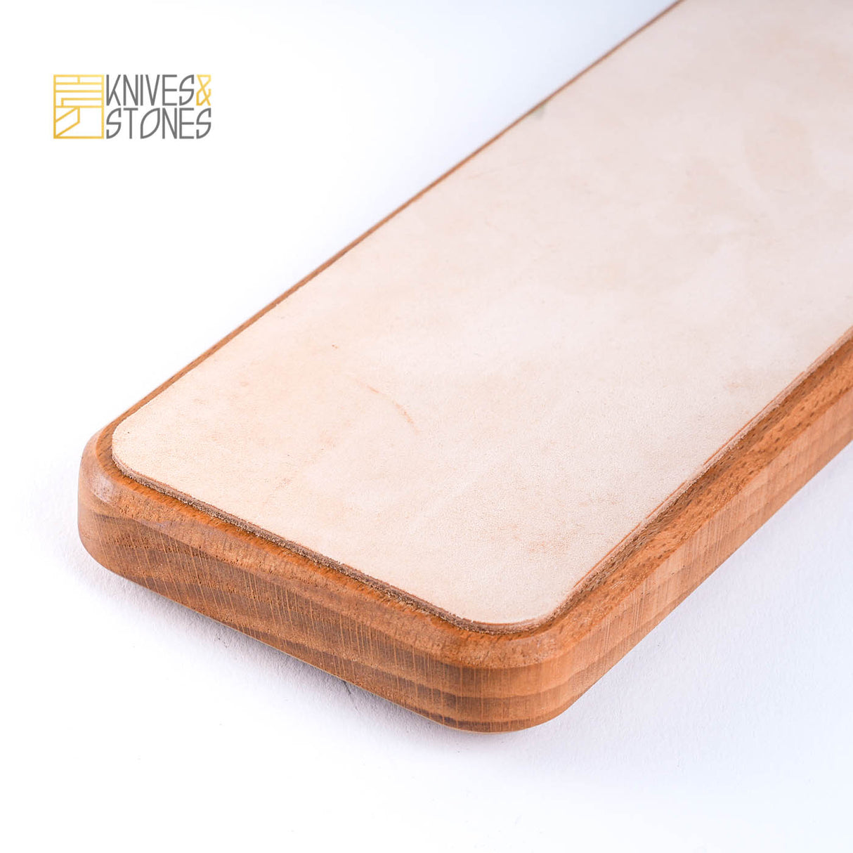 K&S 磁性皮革磨刀帶 24cm x 8cm - 細砂