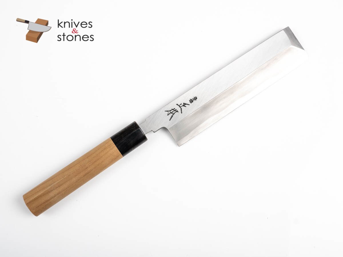 Masamoto Sohonten Kasumi White 2 Series Usuba 180 毫米 KK0618