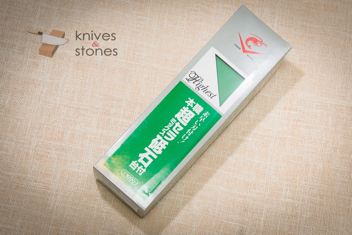 Naniwa Chosera 1000 粒度日本水磨石(附支架)