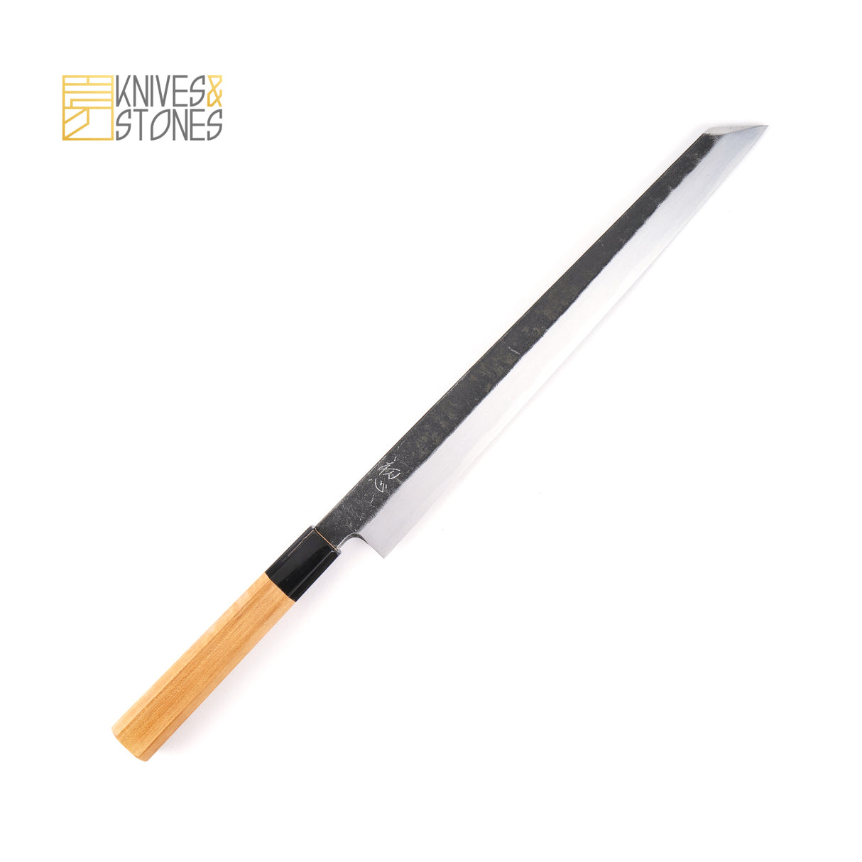 Myojin Shirasagi Blue 2 Kurouchi Kiritsuke Yanagiba 240/ 270/300/330 mm