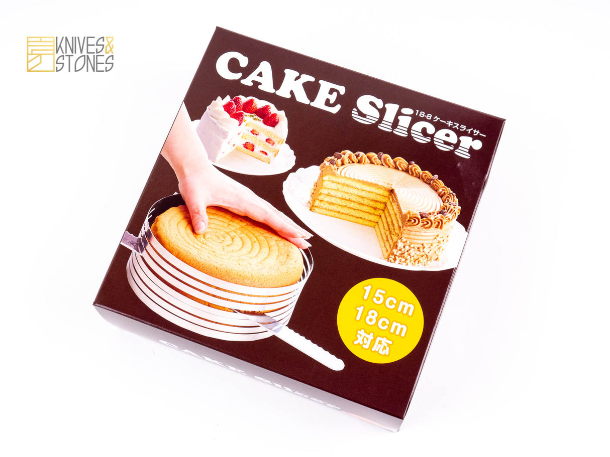 Cakeland 可調式蛋糕切片器慕斯圈 15 至 18 公分 TigerCrown 出品