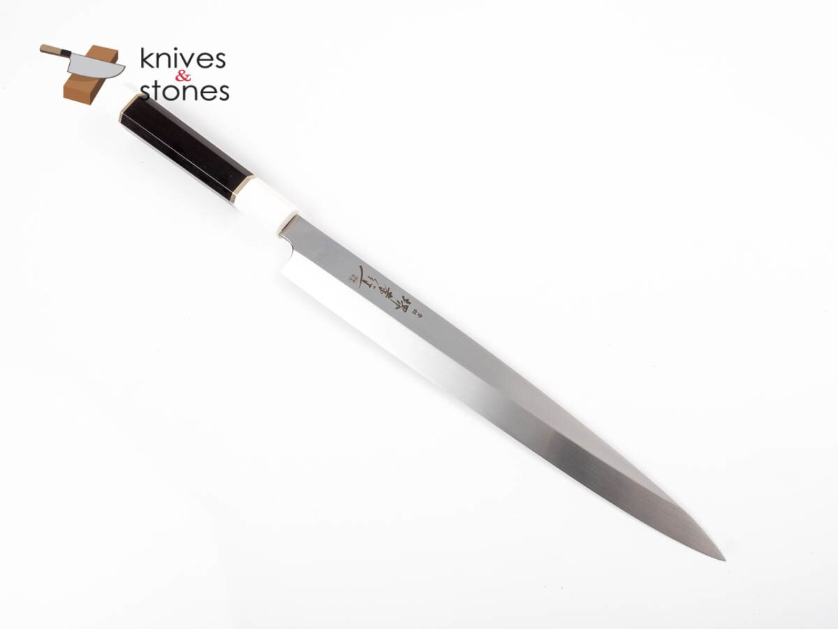 Sakai Takayuki GinRyu (銀龍) - 瑞典鋼 Honyaki Yanagiba 帶可麗耐手柄