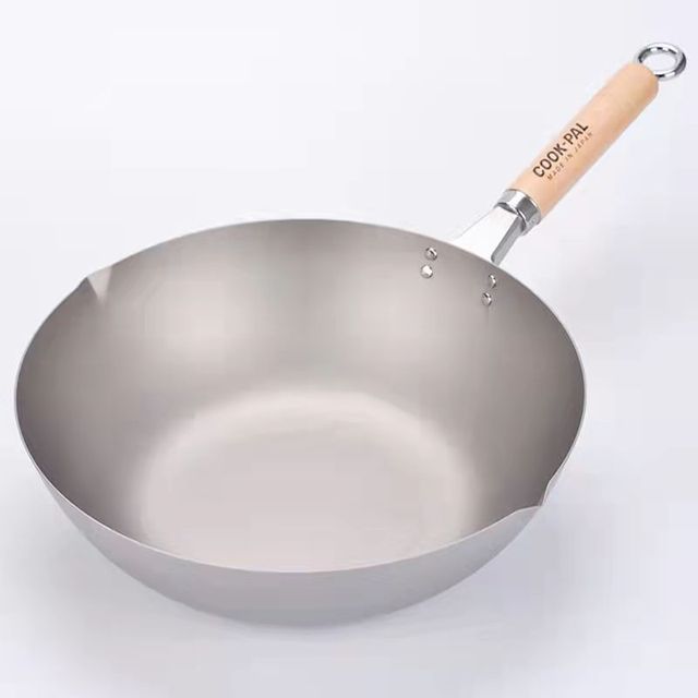 Yoshikawa Cook-Pal Titanium Beijing Wok/Fry Pan