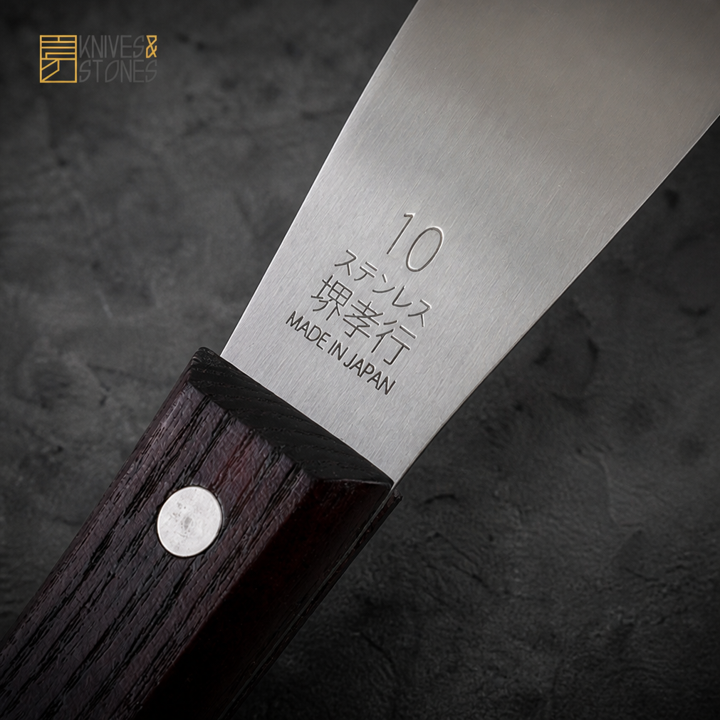 Sakai Takayuki Spatula / Palette Knife Wood Handle