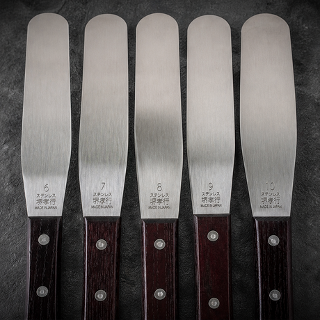 Sakai Takayuki Spatula / Palette Knife Wood Handle