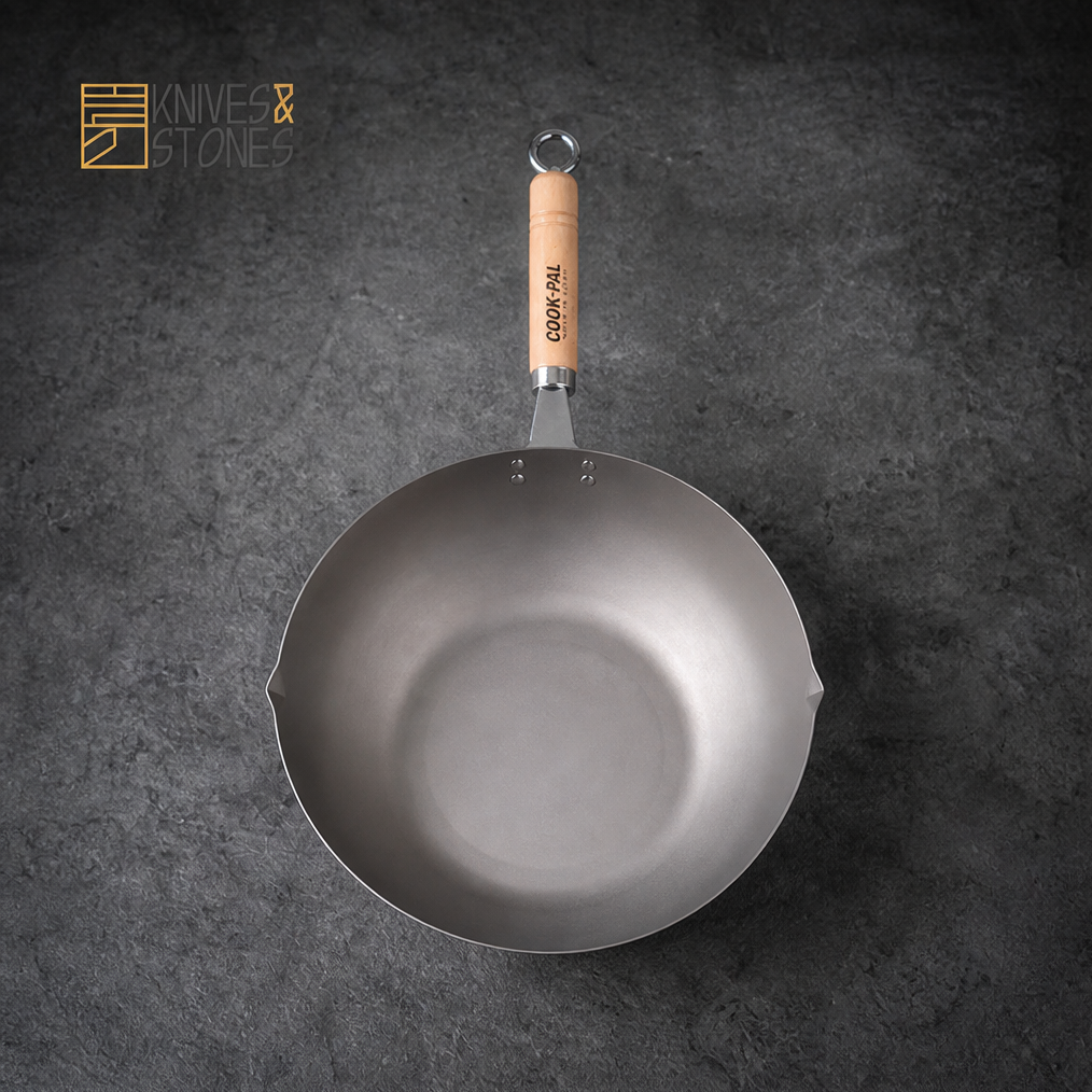 Yoshikawa Cook-Pal Titanium Beijing Wok/Fry Pan