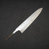 Hatsukokoro by Nakakawa White 3 Wave Hamon Honyaki Gyuto 240mm 寬斜角刀片