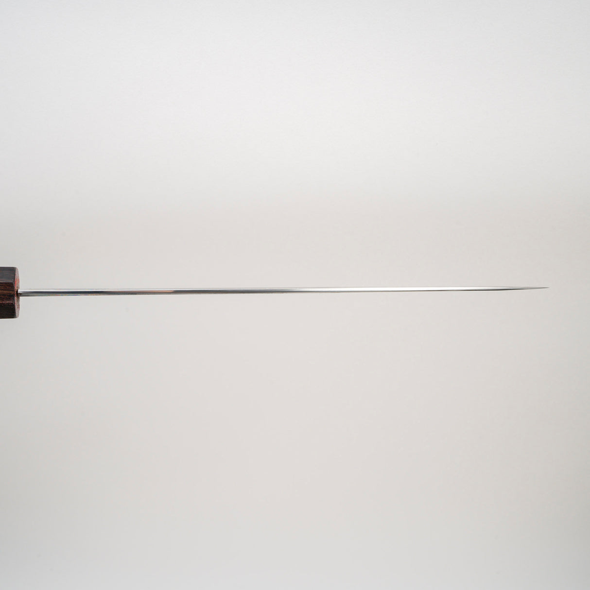 Nakagawa Ginsan 寬斜角牛刀 240 毫米，配黑檀木八角手柄