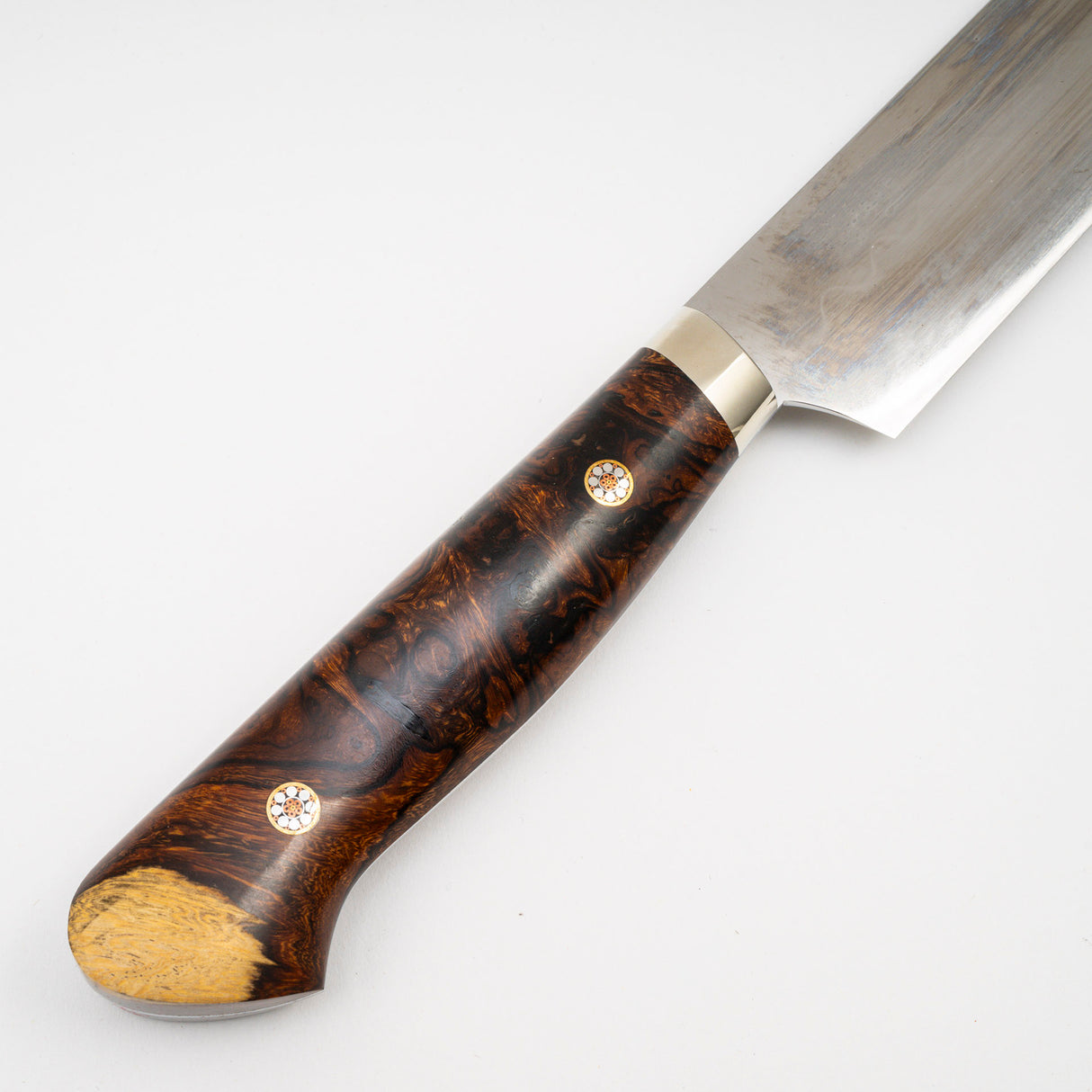 池田義一 白 3 Honyaki Sakimaru Sujihiki 330mm 波紋鐵木手柄 SP1