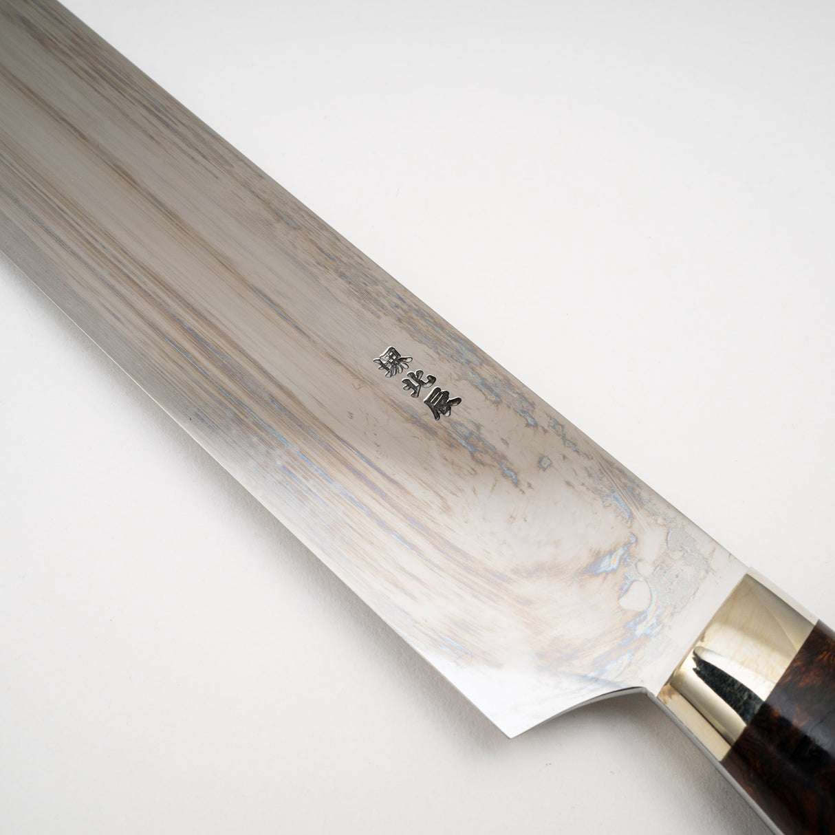 池田義一 白 3 Honyaki Sakimaru Sujihiki 330mm 波紋鐵木手柄 SP1