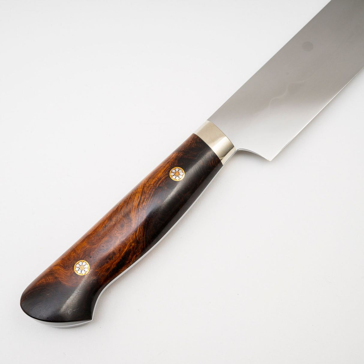 池田義一 白 3 Honyaki Sakimaru Sujihiki 270mm 富士山刃紋鐵木手柄 SP1