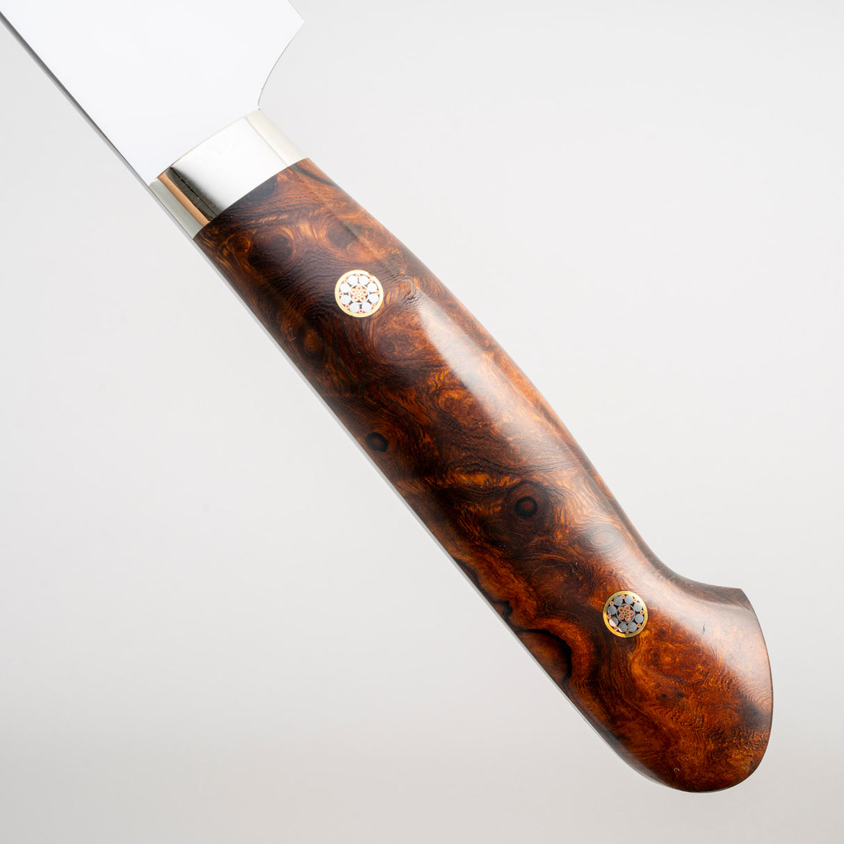 池田義一 白 3 Honyaki Sakimaru Sujihiki 270mm Wave Hamon 鐵木手柄 SP1