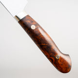池田義一 白 3 Honyaki Sakimaru Sujihiki 270mm Wave Hamon 鐵木手柄 SP1