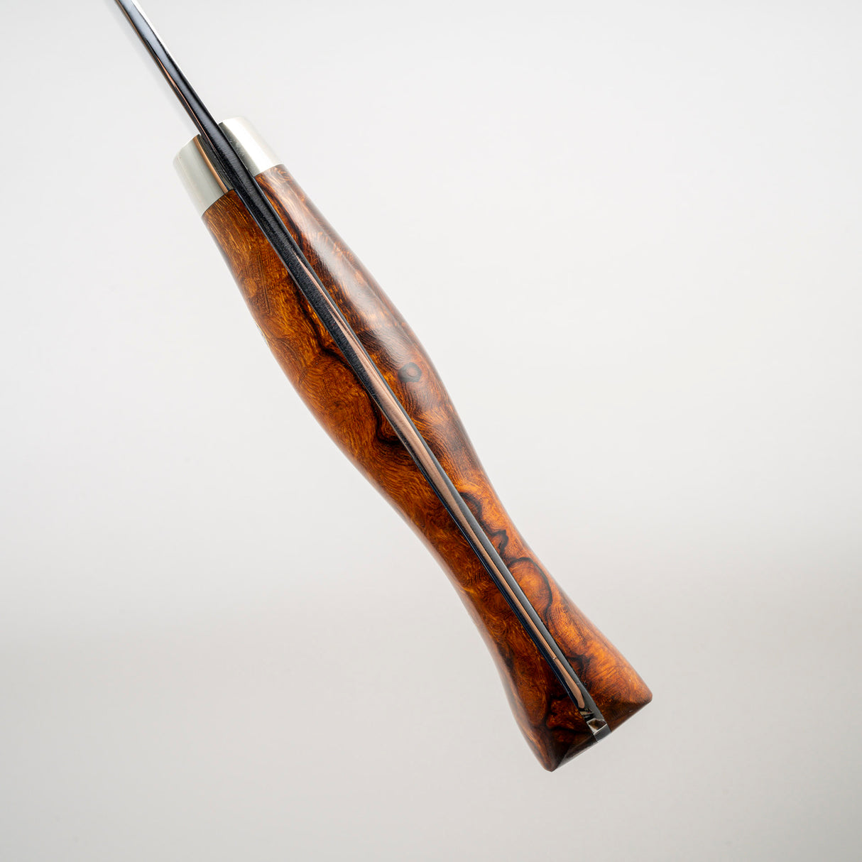 池田義一 白 3 Honyaki Sakimaru Sujihiki 270mm Wave Hamon 鐵木手柄 SP1