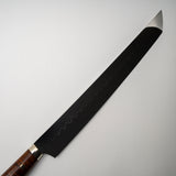 池田義一 白 3 Honyaki Sakimaru Sujihiki 300mm 波紋鐵木手柄 SP1